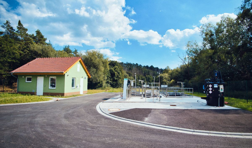 V Příbrami na Moravě se dočkali nové šestikilometrové kanalizace a čistírny odpadních vod